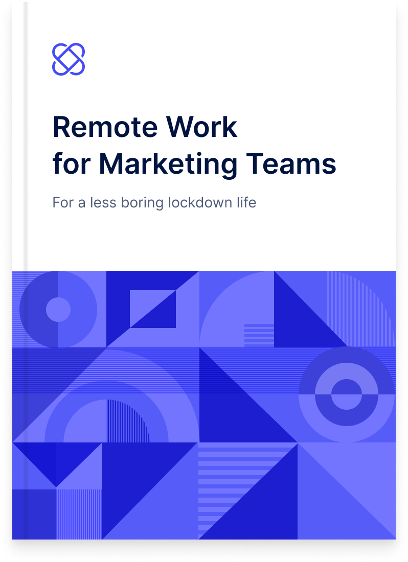 Ebook about remote work for marketing teams